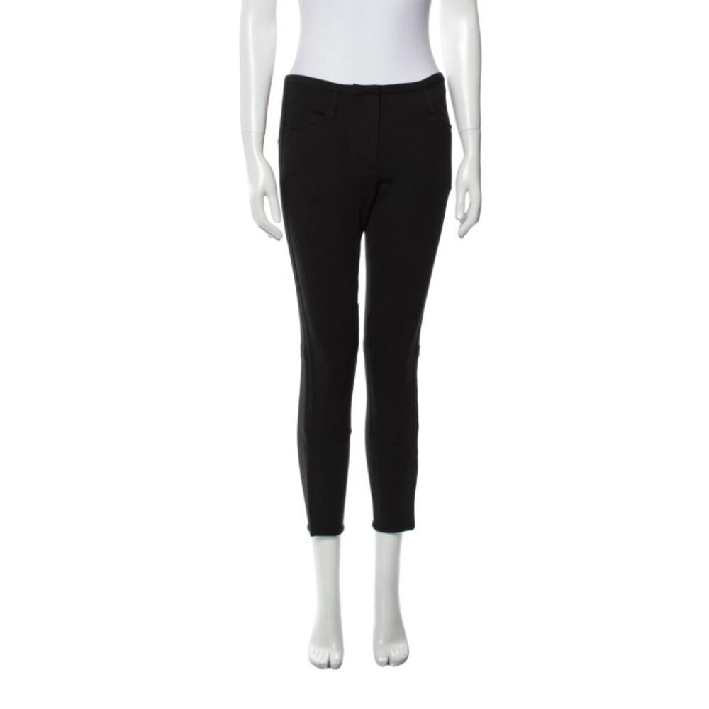 3.1 PHILLIP LIM Cropped Jodphur Equestrian Riding Pants Size 4 Black GUC